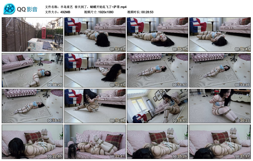 【半岛束艺】 春天到了,蝴蝶开始乱飞了~萨蒂_绳艺资料库视频资源下载