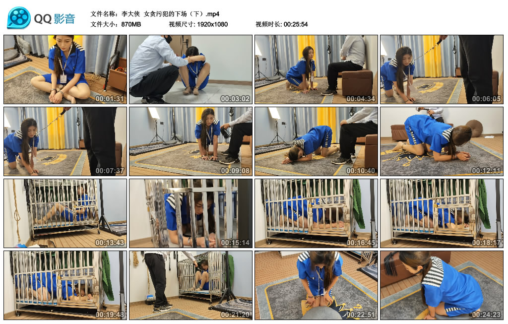 【李大侠】 女贪污犯的下场(下)_绳艺资料库视频资源下载