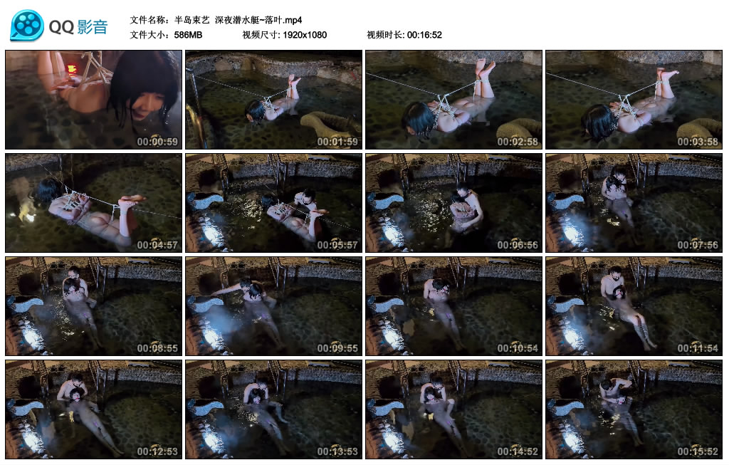 【半岛束艺】 深夜潜水艇~落叶_绳艺资料库
