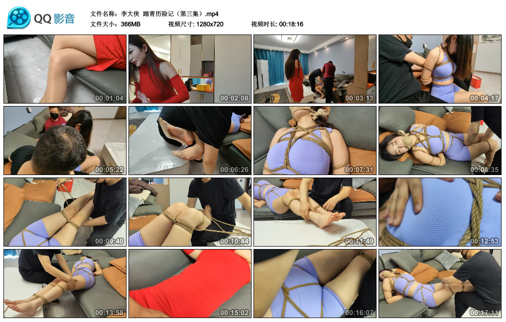 【李大侠】 踏青历险记(第三集)_绳艺资料库视频资源下载
