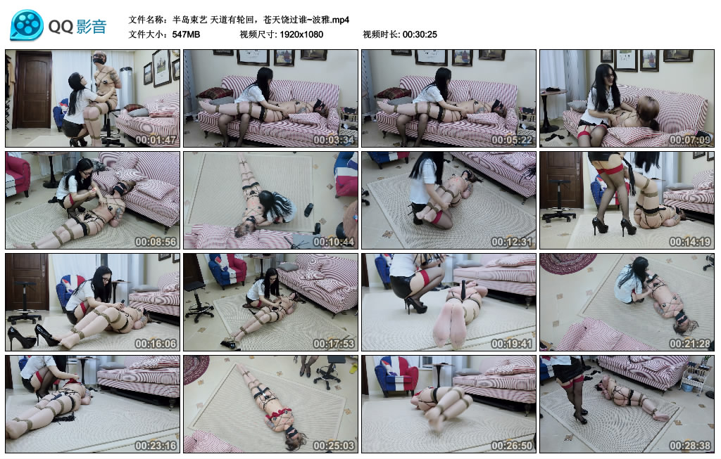 【半岛束艺】天道有轮回,苍天饶过谁~波雅_绳艺资料库