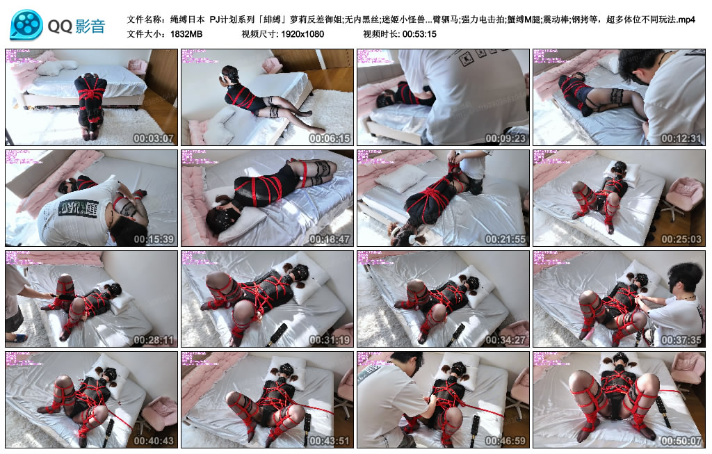 【绳缚日本】 PJ计划系列「緋縛」_绳艺资料库视频资源下载