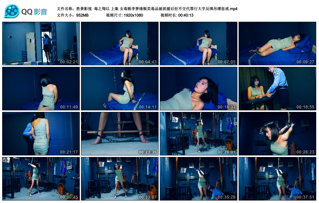 【胜景影视】 毒之悔以 上集_绳艺资料库视频资源下载