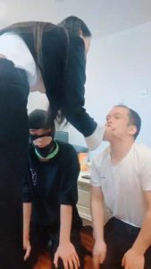 【香香小公举】带小姨晨调请安双狗 bf20537_绳艺资料库视频资源下载
