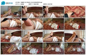 吴越绳艺 佳宁绑在床上的白色娇娃第四季_绳艺资料库