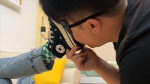 【子怡工作室】给姐姐清理鞋底的狗 YC-220503-3_绳艺资料库视频资源下载