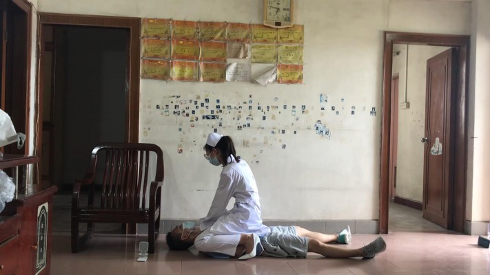 江门小鱼姐姐护士服高跟羞辱黑道老大 YC-220128-3_绳艺资料库