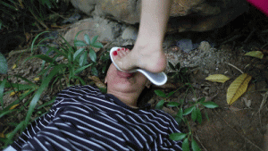 〖H.P.L栖心之栈〗—尔岚户外调教舔玉足、吃土_绳艺资料库