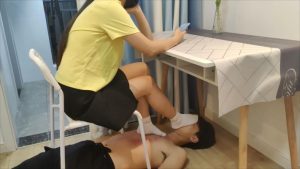 【初晨s】帆布鞋全体重踩踏奖励闻脚 YC-220731-2_绳艺资料库