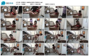 【胜景影视】女M被泡在浴桶与吊着泼水2_绳艺套路直播视频资源网