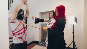 〖H.P.L栖心之栈〗—黑白双煞吊刑奴 HPL-211025_绳艺资料库