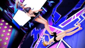 MMD 美女踩踏披萨喂食踩踏 动漫 R-190417-5_绳艺资料库视频资源下载