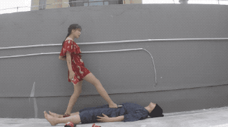 希雨红裳户外玩弄_绳艺资料库