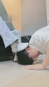 【岁岁殿下】让奶狗男朋友舔脏鞋 bf2062_绳艺套路直播视频资源网
