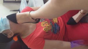 『小妮女女』01.裸足平底鞋调教母狗_绳艺资料库