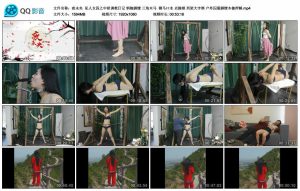 【夜未央】私人女囚之中秋调教日记 钢枷脚镣 三角木马 驷马口水 贞操锁 刑架大字绑 户外囚服脚镣木枷押解_绳艺资料库视频资源下载
