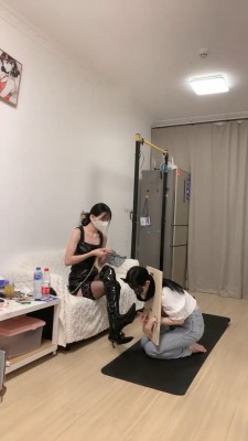 【锅的猫宁】枷锁囚禁母狗教育 bf18490_绳艺资料库