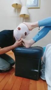 白斑马踩踏/手脚耳光/舔鞋底/深喉/坐脸窒息/踩踏喂食 G-210726-25_绳艺资料库