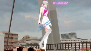 超美美少女漫画系列(高跟长筒银白皮靴+肉丝美腿+紫红高跟)YC-200314_绳艺资料库