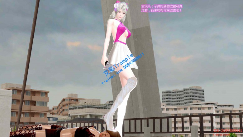 超美美少女漫画系列(高跟长筒银白皮靴+肉丝美腿+紫红高跟)YC-200314_绳艺套路直播视频资源网