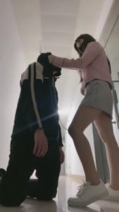 【风吟女神】学姐图书馆门外调学弟 bf11032_绳艺资料库视频资源下载