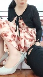 【申小悦】狗链遛狗/肉丝脚踩狗/喂口水/踩狗爪 bf28300_绳艺资料库视频资源下载