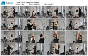 心悦艺束 小姐姐双手吊起堵嘴TK_绳艺资料库