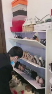 【风吟女神】变身保洁工人清理鞋子王国 bf9054_绳艺资料库视频资源下载
