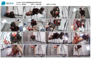 【面具男】伪娘潇潇酱极限驷马紧缚吊_绳艺资料库视频资源下载