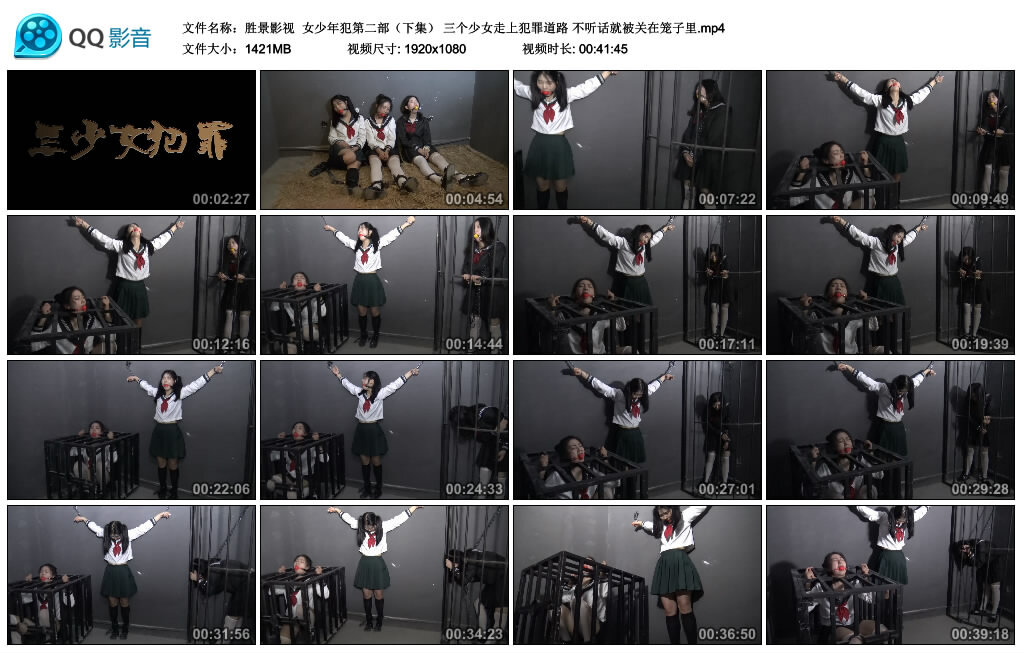 【胜景影视】女少年犯第二部（下集）_绳艺资料库视频资源下载