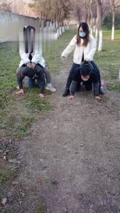 【雨雨大人&一璇S】双s户外偶遇调教修理贱狗（双视角）bf21977_绳艺资料库