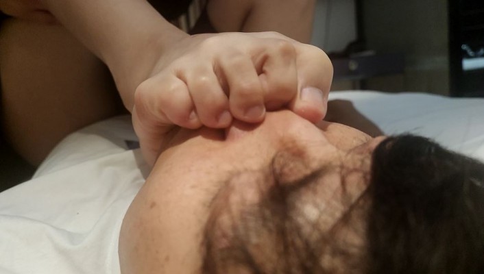 狠吸梦晨女王原味棉袜裸足 YC-220827-4_绳艺套路直播视频资源网