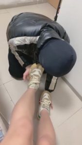 【欣悦】白衣裙S调男骚狗 bf8416_绳艺资料库