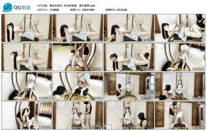 【绳仙岛原创】诗诗JK制服，驷马捆绑_绳艺资料库