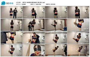 【一绳所爱】喵喵蒙眼堵嘴单腿悬吊 鞭打棒击_绳艺资料库视频资源下载