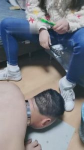 【重庆仙儿女王】前男友甘愿跪下伺候  JS220327_绳艺资料库