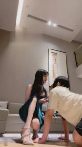 【风吟殿下】甘愿做气质女神的脚奴 bf13838_绳艺资料库视频资源下载