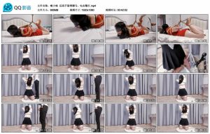 【嗷大喵】后高手紧缚驷马，电击鞭打_绳艺资料库视频资源下载