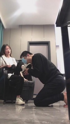 【文文小祖宗】精神小妹高帮帆布鞋首调狗奴 bf8903_绳艺套路直播视频资源网