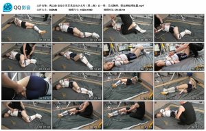 【绳之韵】定拍小呆日系运动少女风（第二集）白一带，日式胸缚、固定棒蛇缚放置.jpg_绳艺资料库视频资源下载