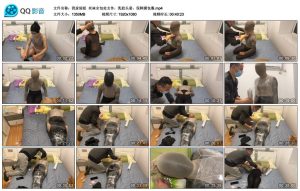 【我家妞妞】丝袜全包处女作，乳胶头套，保鲜膜包裹_绳艺资料库