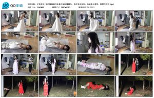 【子衿原创】定拍琳琳婚纱礼服古装蛇缚驷马,首次尝试室外_绳艺资料库视频资源下载