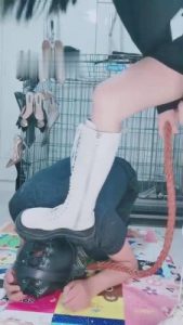 【冷酷狗】长靴/高跟狠踹狗 bf10689_绳艺资料库