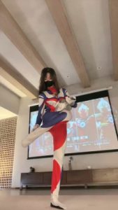【禾末】cosplay-女超人VS外星人 bf20163_绳艺资料库视频资源下载