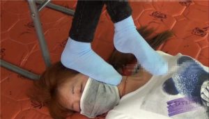 ★lulu和甜儿★第四十七部 璐璐棉袜脚虐甜儿 G-NV-132_绳艺资料库