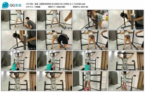 【涵涵】金属拘束架固定 趴式固定+站立式PAO JI 上下运动GC_绳艺资料库视频资源下载
