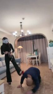 【妆主大大】白领虐打光头老板/圣水 bf21308_绳艺资料库视频资源下载