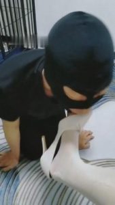 【魔蝎女王】新狗跪舔原味丝袜脚 bf8052_绳艺资料库视频资源下载