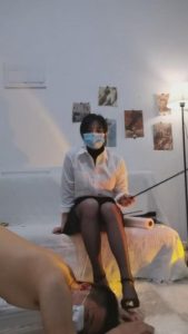 【木秋】超暴力刑奴专场-高跟踩踏/藤条鞭打/高温蜡烛滴蜡 bf6123_绳艺资料库视频资源下载