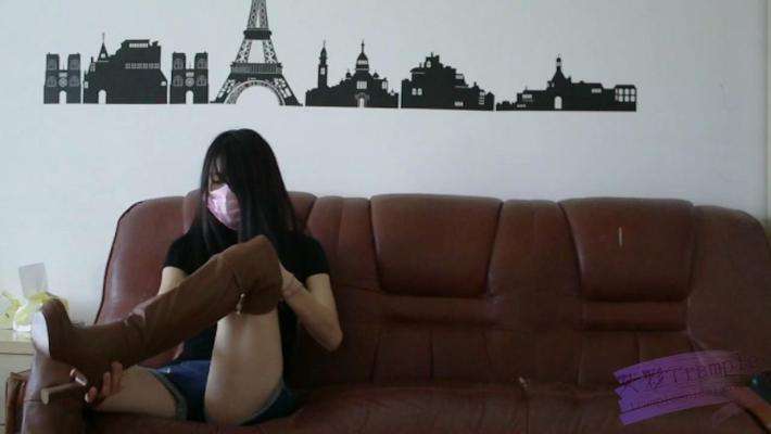 小薇过膝靴羞辱足责踢裆_绳艺资料库